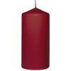 DUNI Sviečka kónická sviečka 100 × 50 mm bordeaux (10 ks)