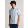 KOŠEĽA GANT REG LINEN STRIPE SS SHIRT CAPRI BLUE