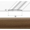 EFFECTOR Prechodová lišta A08 Orech Chille 93 cm samolepiaca
