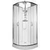 ARTTEC BRILIANT 90 x 90 cm - Termálny sprchový box model 6 hroznové sklo PAN04623