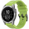 Remienok Solid Wristband limetkový pre Garmin Fenix 7 Pro