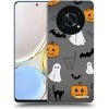 Picasee silikónový prehľadný obal pre Honor Magic4 Lite 5G - Spooky crew