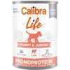 Calibra Dog Life konz. Puppy&Junior Lamb&rice 400g