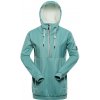 Alpine Pro JARGA dámska zelená lyžiarska softshellová bunda - S