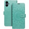 OEM Puzdro MEZZO Book pre SAMSUNG A06 mandala - zelené