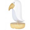 NoName Rabbit & Friends Lampička ptáček s reproduktorem | Bílá 14118/BIL