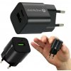 EverActive GaN SC-390QB 30W 1xUSB-C 1xUSB-A PD PPS sieťová nabíjačka