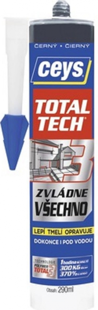 CEYS TOTAL TECH lepidlo univerzálne 290g čierne