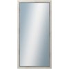 DANTIK - Zrkadlo v rámu, rozmer s rámom 60x120 cm z lišty CARRARA biela (2896)