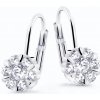 Dámske náušnice z bieleho zlata Z8039 b