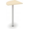 Spojovací stolík MIRELLI, 800 x 800 x 750 mm, breza