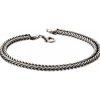 Strieborný pánsky náramok Fred Bennet oxidised B5126