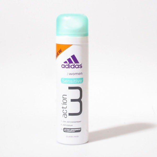 Adidas Action 3 Sensitive Woman deospray 150 ml od 3,49 € - Heureka.sk