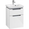 Villeroy & Boch Subway 2.0 skrinka 44x35.2x59 cm závesná kúpeľňová skrinka pod umývadlo biela A90610DH