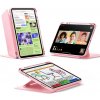 ESR – Flip Hybrid skladacie puzdro s držiakom na stylus pre iPad 10 (2022) 10.9 / 11 (2025) – ružové