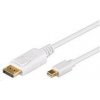 PremiumCord Displayport Mini Cable - Displayport 1M White (KPort2-01)