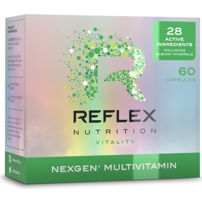 Multivitamín Reflex Nutrition Nexgen 60 kapsúl od 8,84 € - Heureka.sk