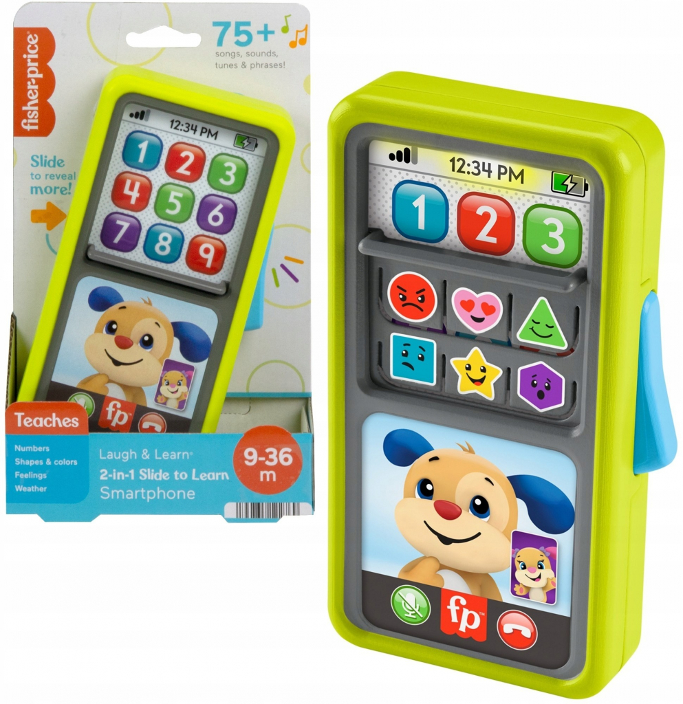 Fisher-Price Detský telefón 16 cm x 6 cm viacfarebný