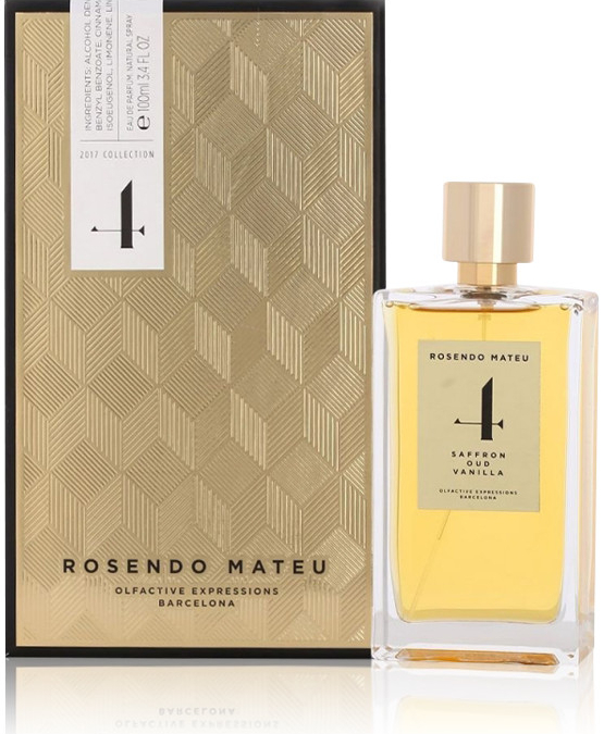 Rosendo Mateu Nº 4 Saffron Oud Vanilla parfumovaná voda unisex 100 ml