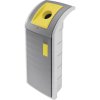 Hailo ProfiLine WSB Design PLUS XXXL 9125900 kôš na triedený odpad 120 l plast (š x v x h) 500 x 1100 x 450 mm sivá N/A 1 ks; 9125900