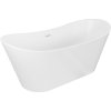 Mexen Montana, voľne stojaca vaňa 180 x 80 cm, biela, biely prepad, 52011808000-20