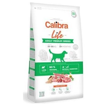 Calibra Dog Life Adult Medium Breed Lamb 12 kg