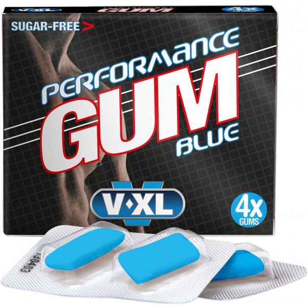 Afrodiziakum V-XL Performance Gum Blue 4tbl