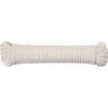 Šnúra na prádlo Cloth-Line L-20 m/4 mm, Bavlna, biela