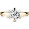 Florence | Zásnubný prsteň so stredovým diamantom 1.000ct, žlté zlato 54