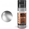 AMMO by MIG Jimenez ATOM METALLIC COLOR - Steel 20ml