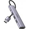 Ugreen CM473 HUB adaptér USB / 4x USB 3.0, čierny (CM473 20805)