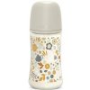Suavinex Wonderland dojčenská fľaša 270ml – fyziologický cumlík SX Pro (M) - biela vzor