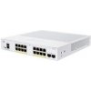 Cisco switch CBS250-16P-2G, 16xGbE RJ45, 2xSFP, fanless, PoE+, 120W - REFRESH CBS250-16P-2G-EU-RF