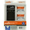 Batéria pre fotoaparát Jupio set 2x Li-40B (Li-42B/NP45/D-Li63/EN-EL10) 650 mAh + USB nabíjačka (COL1002)