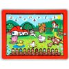Teddies Tablet farma Moje první zvířátka 24x19x1,5 cm na baterie v krabičce