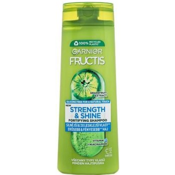 Garnier Fructis Strength & Shine Fortifying Shampoo šampon pro posílení a lesk vlasů woman 400 ml