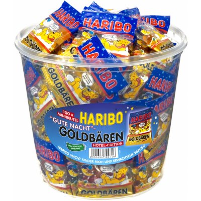 Haribo medvedíky dobrú noc 100 x 10 g