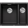 Drez polokomorový Blanco Subline granit čierny