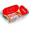 Sklenená misa do teplovzdušnej rúry PYREX 23x15cm/1,2l., borosilikát