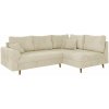 Béžová rohová pohovka (pravý roh) Ariella – Ropez