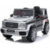 mamido Elektrické autíčko Mercedes G63 AMG lakované strieborné strieborné