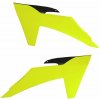 RTECH spojlery chladiča KTM, RTECH (neon žlto-čierne, pár)