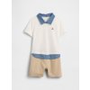 GAP Baby overal Brannan Bear Biela