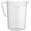 Hendi 567500 Odmerka z polyetylénu so stupnicou 5 l
