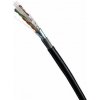 Sieťový kábel Datacom FTP drôt CAT6 PVC+PE 305m cievka čierny 2-OUTDOOR (1129)
