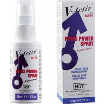 Hot V-Activ penis Power Spray for Men 50ml