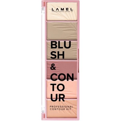 Lamel Blush & Contour 03 Kontúrovacia paletka na tvár 16 g