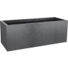 Hrantík na kvety EDA Basalt Up plast 79,5 x 29,5 x 29,5 cm antracit