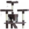Aga Škrabadlo pre mačky 170 cm Hnedobiele
