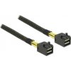 Delock Kabel Mini SAS HD SFF-8643 > Mini SAS HD SFF-8643 0,5 m